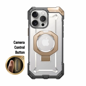 iPhone 16 Pro 6.3 inch UB Grip MagSafe Camera Control Button Phone Case-Gold Classic Finish