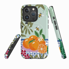 iPhone MagSafe Tough Case -  Oranges By Kate Heiss Premium Form