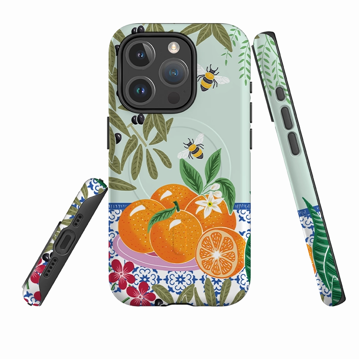 iPhone MagSafe Tough Case -  Oranges By Kate Heiss Premium Form