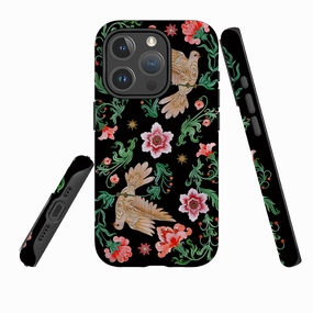 Premium Surface iPhone MagSafe Tough Case - Two Turtle Doves By Maria Matos