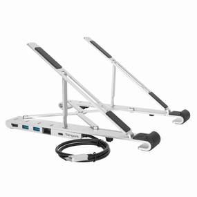 Computer Peripheral Portable Laptop Stand   Integrated Dock