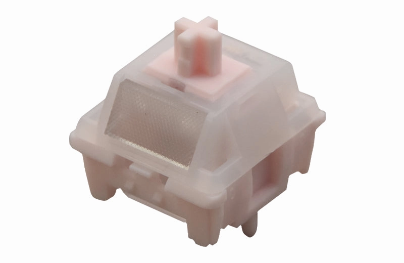 HMX RETRO SAKURA SILENT LINEAR SWITCH FACTORY LUBED EDITION (10PCS) Mechanical Precision Keys Travel Keyboard