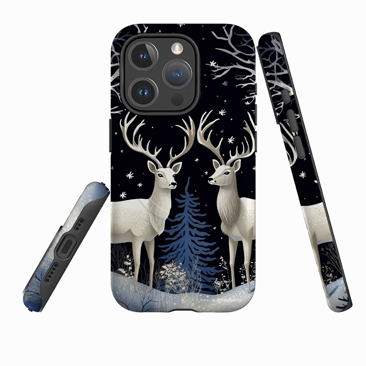 iPhone MagSafe Tough Case -  Dreams Of Winter Polished Surface Texture
