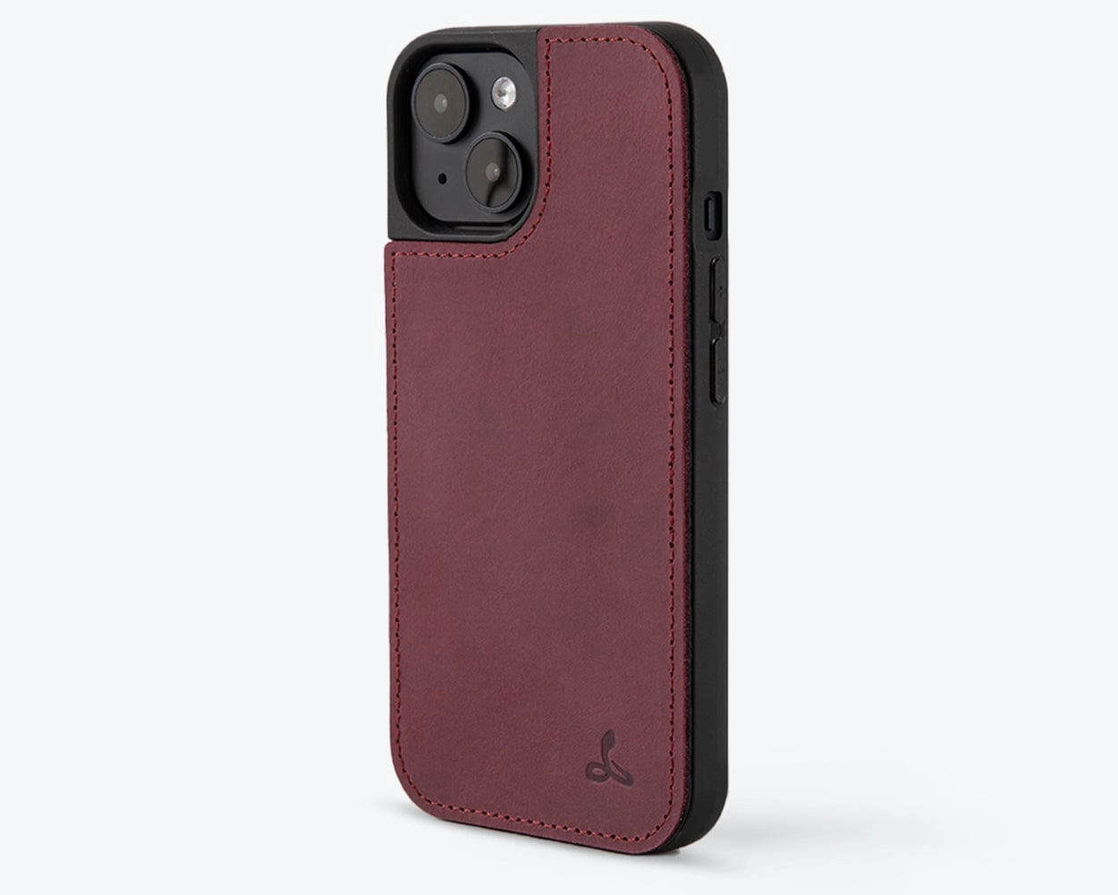 Polished Edge Apple iPhone 15 - Vintage Leather Back Case