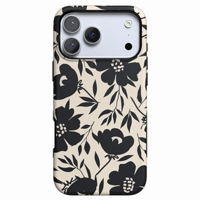 Dark Fantasy | Contrast Floral Case Elegant Edge