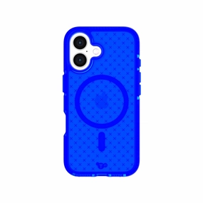 Flexible Grip Form EvoCheck - Apple iPhone 16 Case MagSafe Compatible - Cobalt Blue