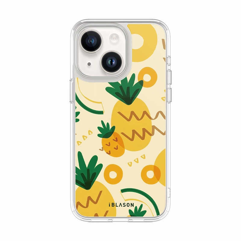 iPhone 15 Halo MagSafe Cute Phone Case - Pineapple Grip Layer Slim Edge