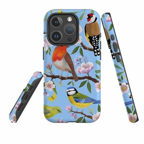 iPhone MagSafe Tough Case -  Garden Birds By Bex Parkin Daily Grip