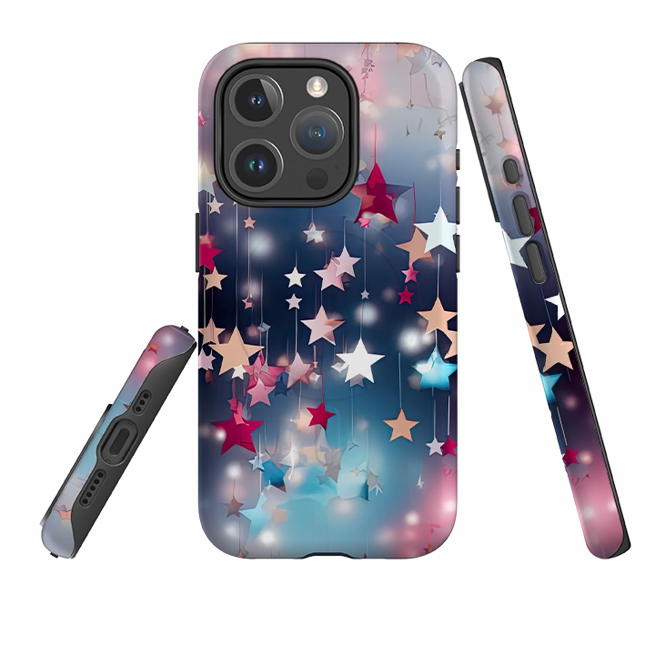iPhone MagSafe Tough Case - Star Struck Durable Pattern Gloss Finish Design