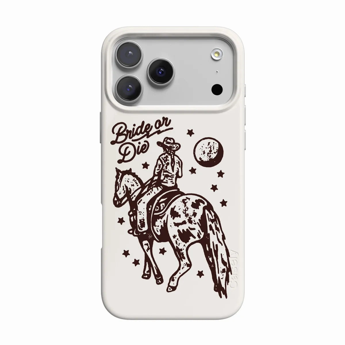 Bride or Die | Rodeo Bachelorette Case Protective Pattern Texture Smooth Form