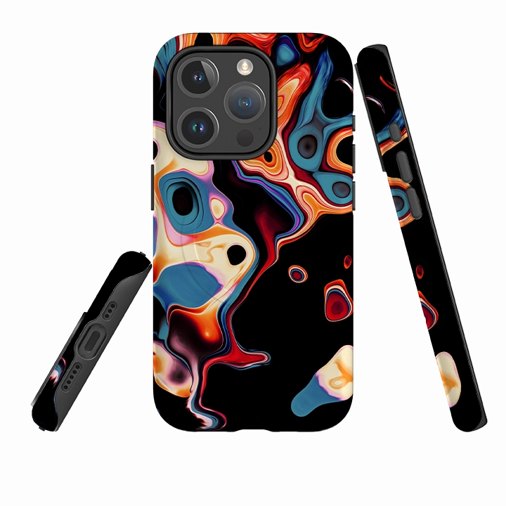 iPhone MagSafe Tough Case -  Butterscotch Hybrid Finish Texture