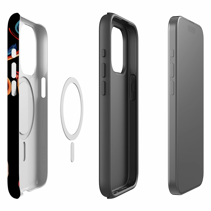 iPhone MagSafe Tough Case -  Butterscotch Smooth Finish Polished Texture Design