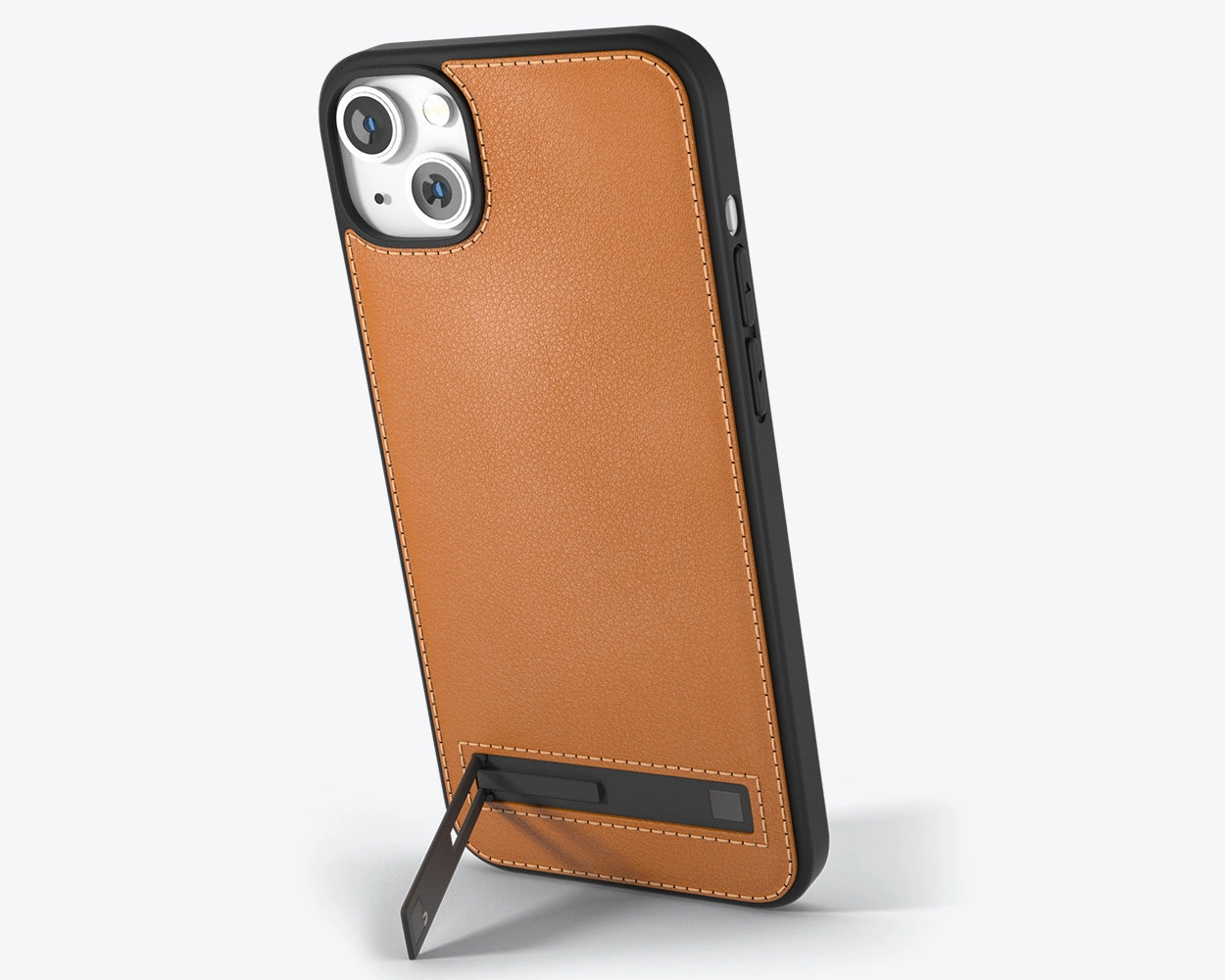 Grip Texture Apple iPhone 14 - Metro Leather Phone Case