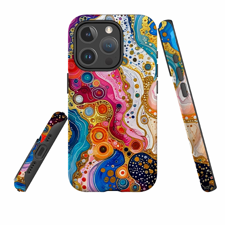 iPhone MagSafe Tough Case - Zen Marble elegant design