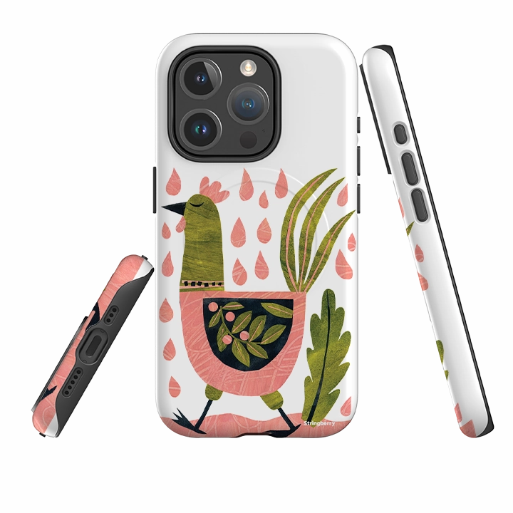 iPhone MagSafe Tough Case - Folk Chick By Tracey English Luxury Detail Gloss Finish