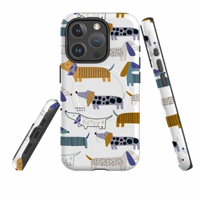 iPhone MagSafe Tough Case -  Sausage Dog II Hybrid Finish