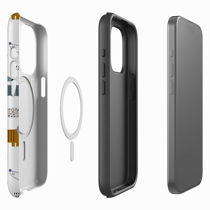 iPhone MagSafe Tough Case -  Sausage Dog II Rugged Finish Personal Style