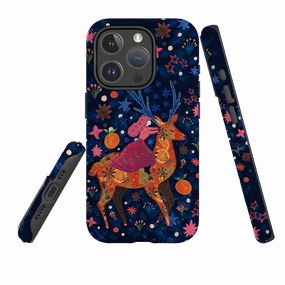 Travel Companion Soft Texture iPhone MagSafe Tough Case - Sugar and Spice I By Emma Frances Grant