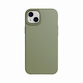 Smooth Texture Pattern Recovrd - Apple iPhone 14 Plus MagSafe Compatible - Khaki