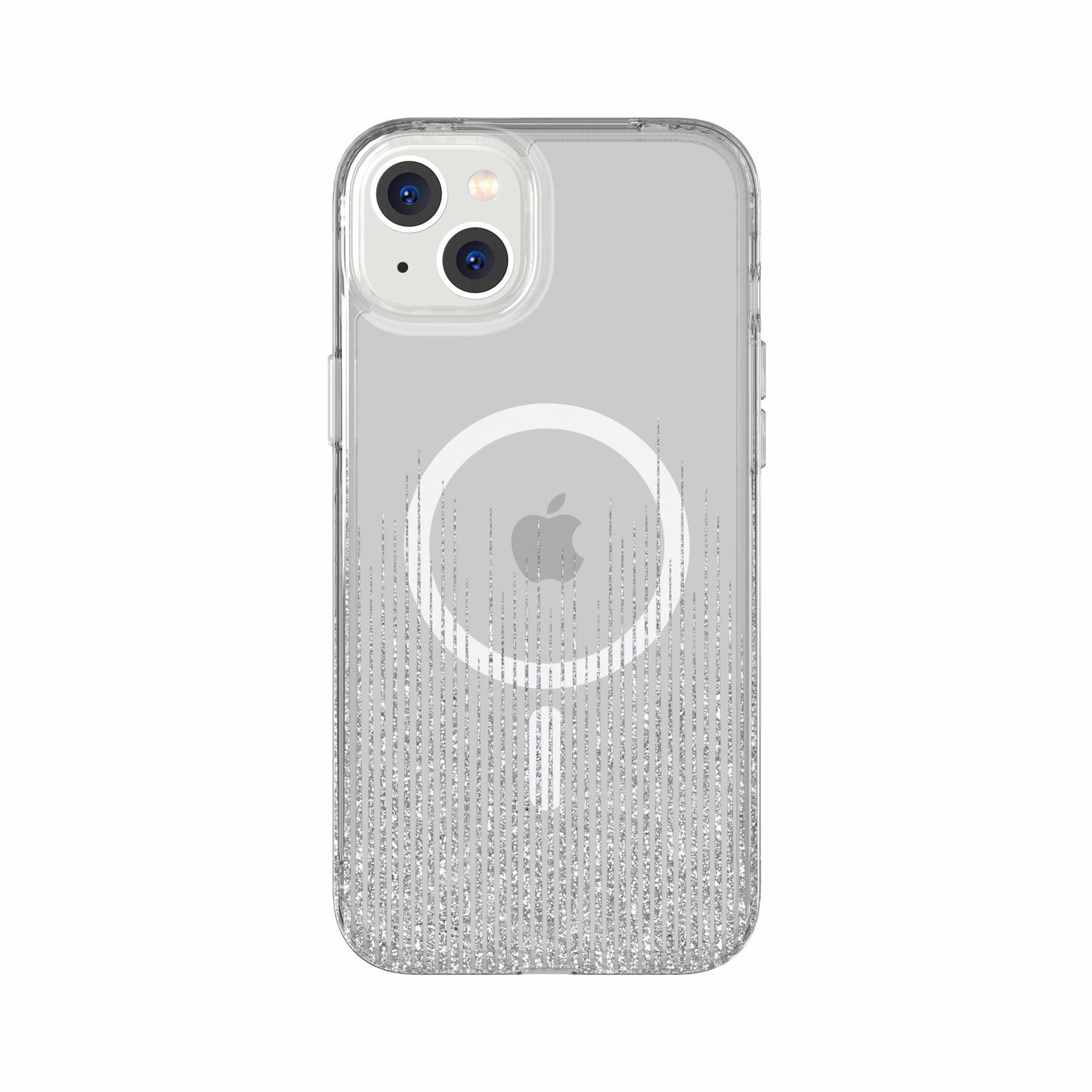 EvoArt - Apple iPhone 14 Plus Case MagSafe Compatible - Sparkle Rain Comfort Edge Layer