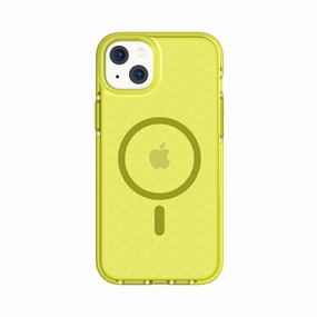 EvoCheck - Apple iPhone 14 Plus Case MagSafe Compatible - Acid Yellow Elegant Build daily protection