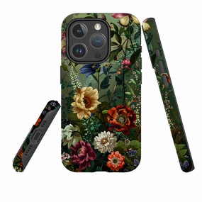 iPhone MagSafe Tough Case - Green Vyne Colour Durable Pattern Texture