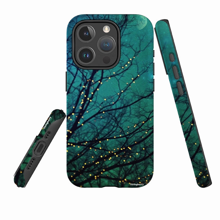 Clear Finish Luxury Grip iPhone MagSafe Tough Case -  Magical Nights