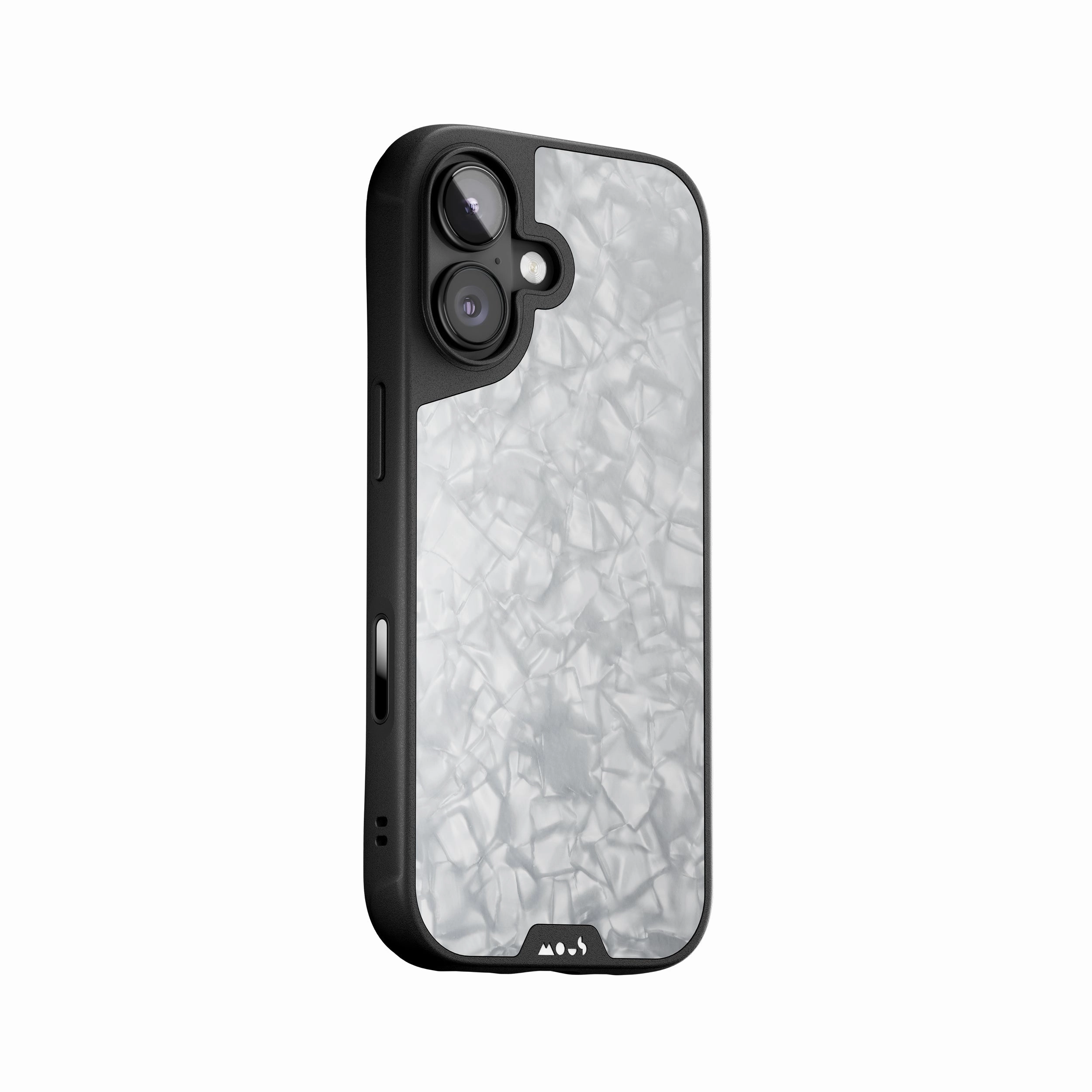 Silver Pearl Protective Phone Case - Limitless Comfort Grip