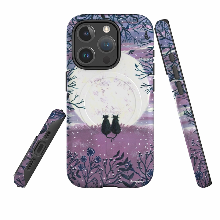 iPhone MagSafe Tough Case - Winter Cats II By Mary Stubberfield Protective cover