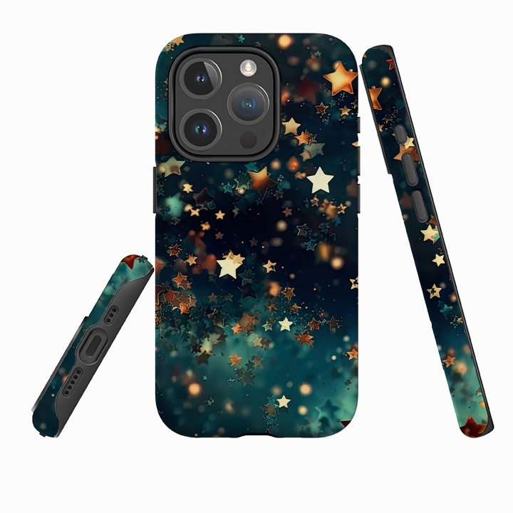 Luxury Style Scratch Proof iPhone MagSafe Tough Case - Dark Stars III
