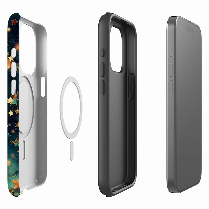 iPhone MagSafe Tough Case - Dark Stars III Minimal Look