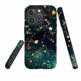 iPhone MagSafe Tough Case - Dark Stars III Matte Look Design Strong Texture