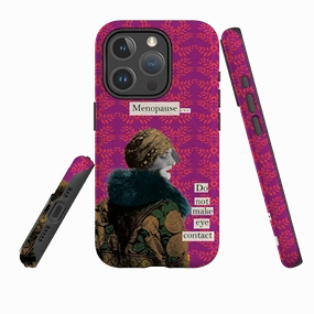iPhone MagSafe Tough Case -  Menopause By Clare Jordan Comfort grip design Protective Form Fit