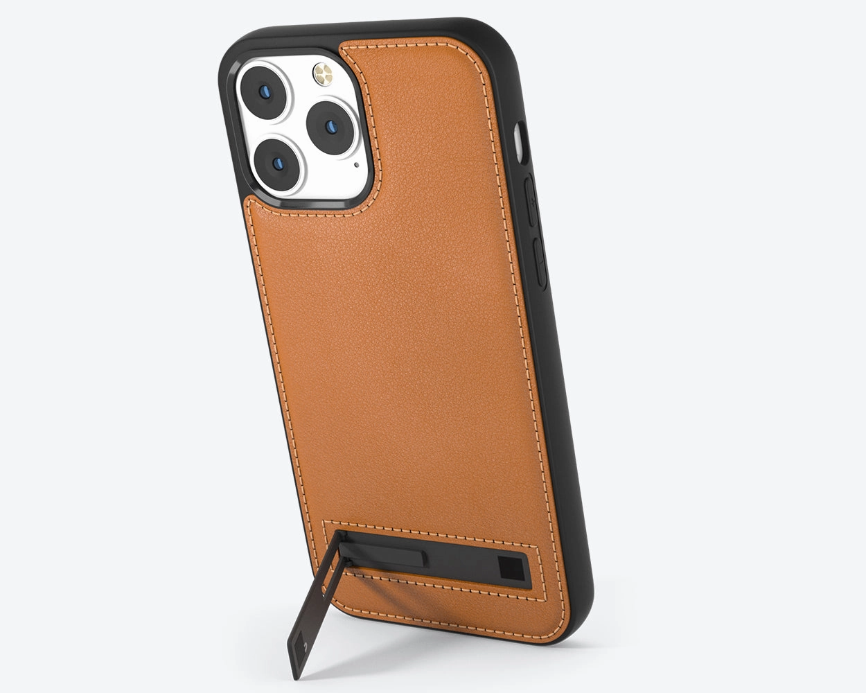 Stylish Look Everyday Carrying Apple iPhone 13 Pro - Metro Leather Phone Case