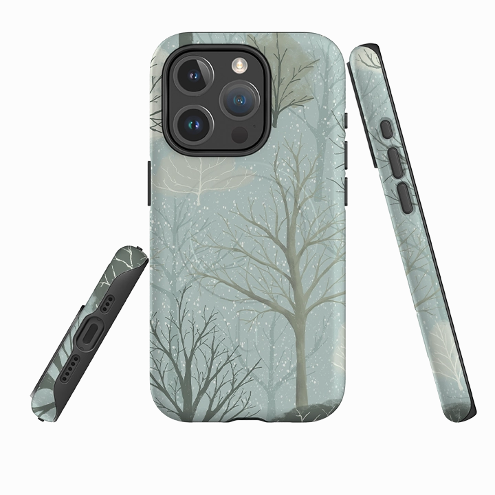 Elegant Style iPhone MagSafe Tough Case - Winter Trees By Maja Lindberg