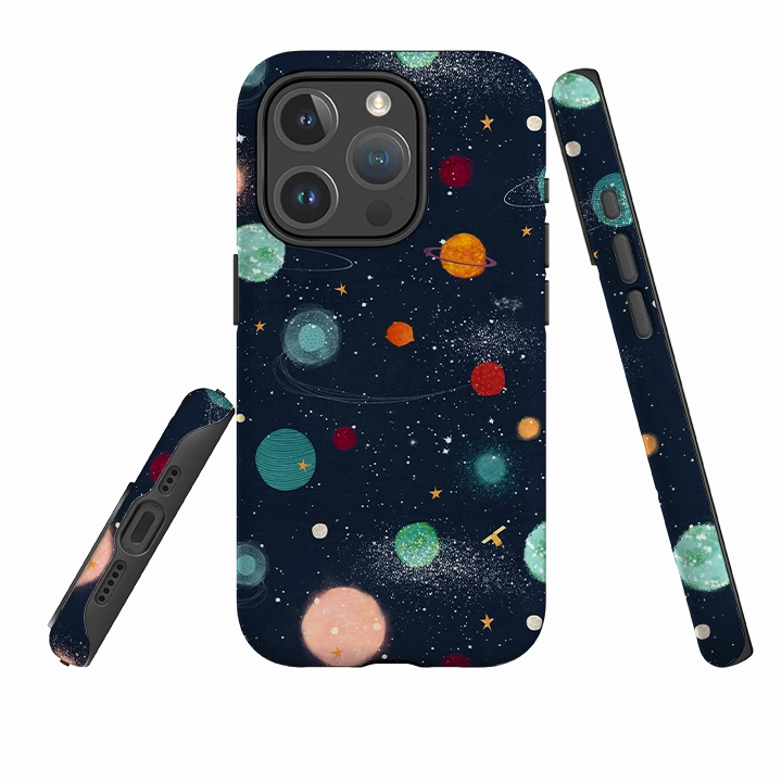 Soft Look Texture iPhone MagSafe Tough Case - Far Far Away By Katherine Quinn