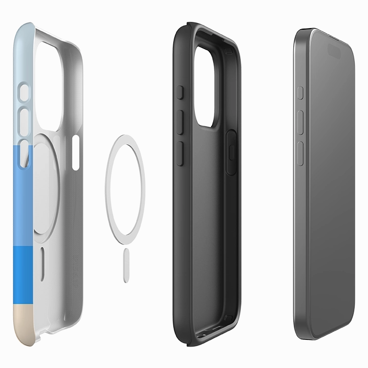 iPhone MagSafe Tough Case -  Milan Chroma Stylish frame Premium Grip