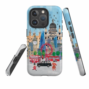 iPhone MagSafe Tough Case -  Spring In London By Tracey English Fashion Detail Durable Pattern