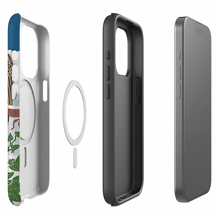 iPhone MagSafe Tough Case -  Winter II By Kate Heiss Elegant Surface Texture