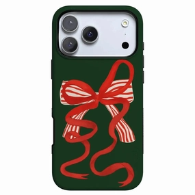 Compact Design Santa's Favorite | Holiday Bow Case