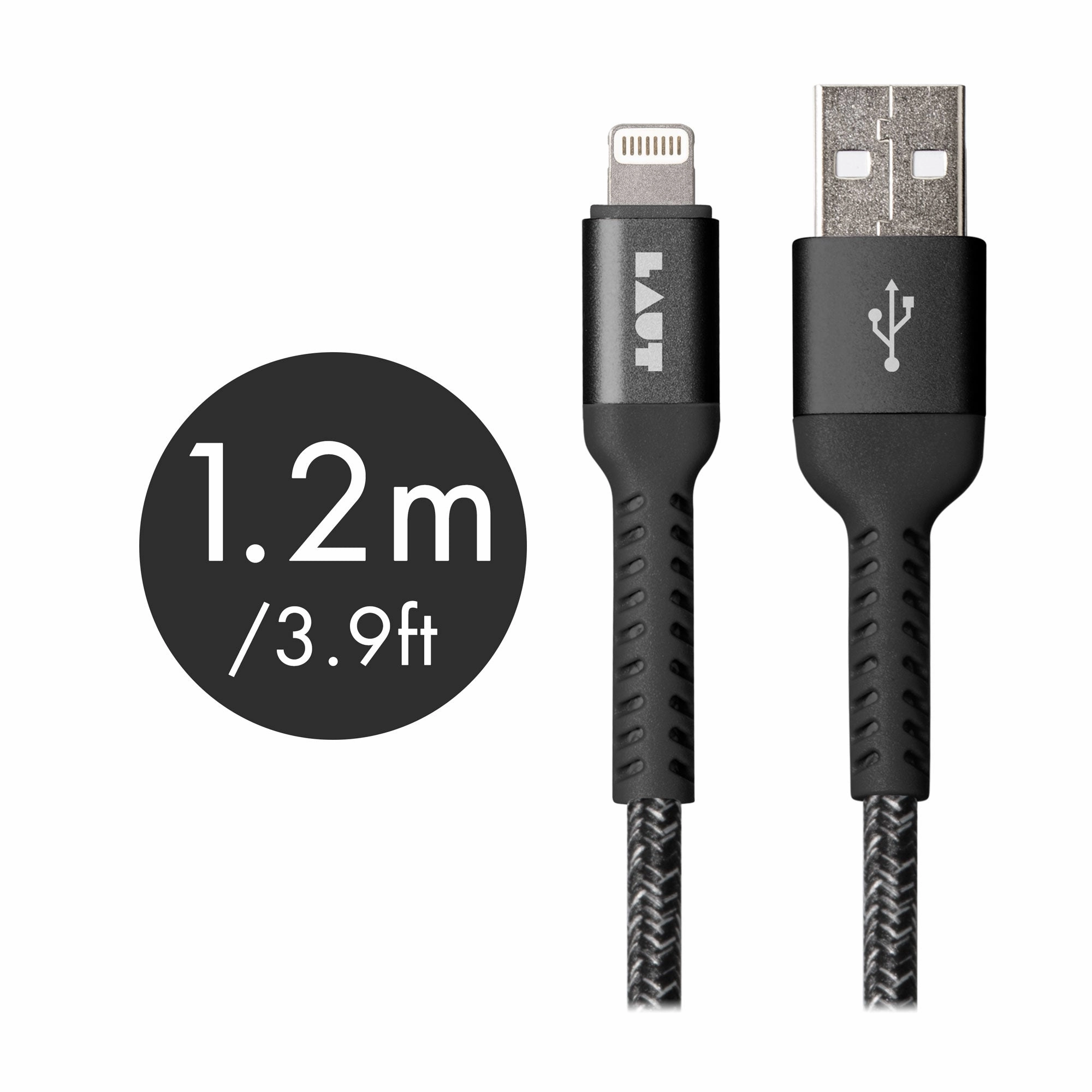 LINK TOUGH MATTER 1.2m/3.9ft USB A to Lightning Cable Subtle design Elegant Build