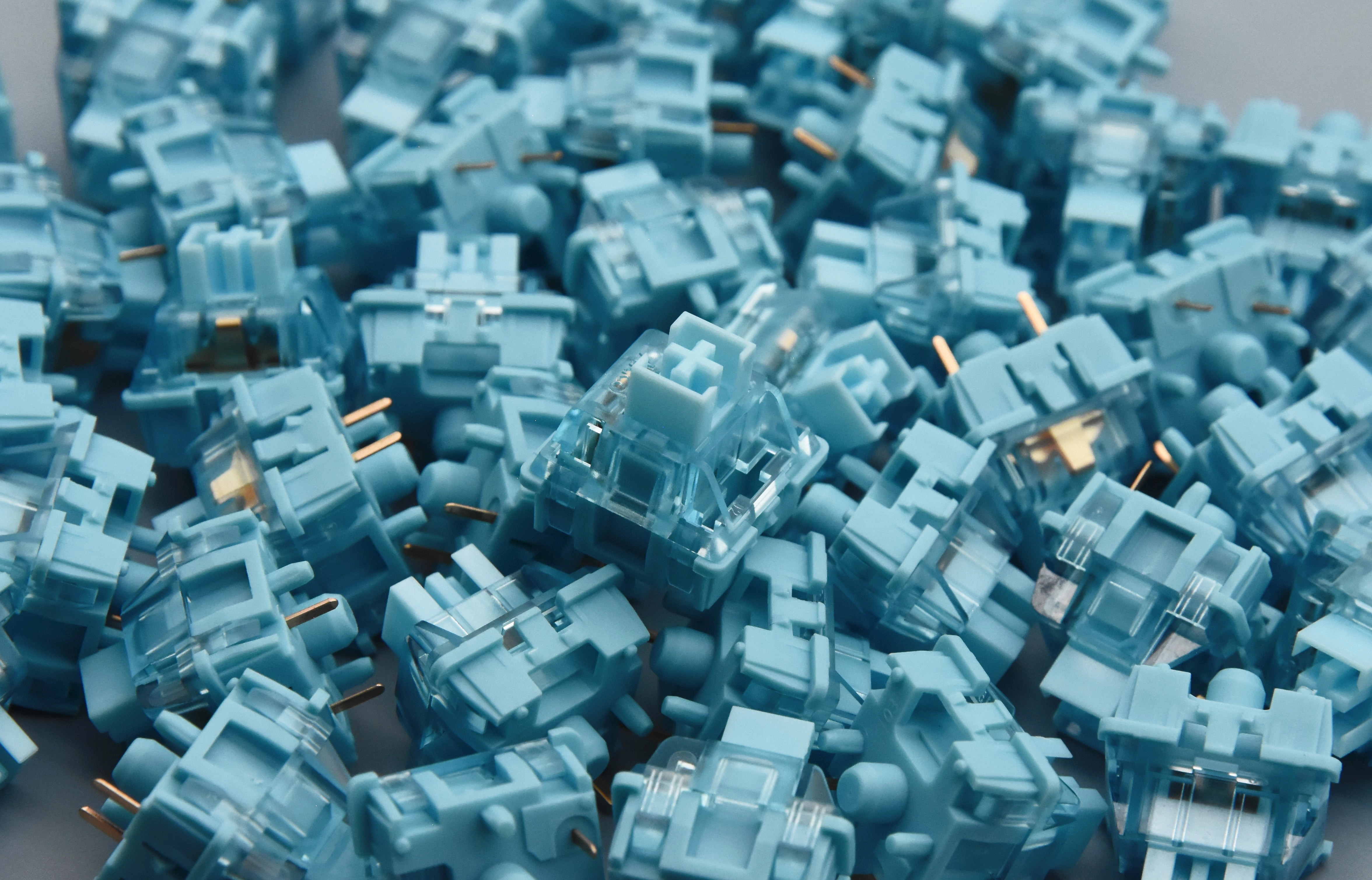 O-Ring Mods ABS Keycap Set AKKO V3 CREAM BLUE PRO TACTILE SWITCH FACTORY LUBED EDITION (45PCS)