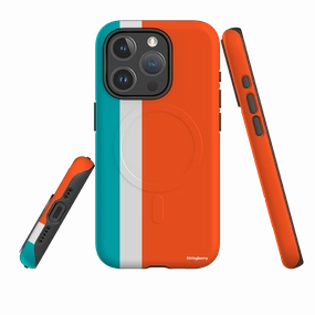 Color Gradient iPhone MagSafe Tough Case - Venice Chroma Stripe