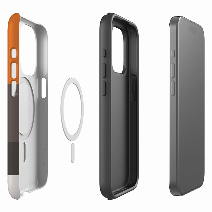 iPhone MagSafe Tough Case -  Los Angeles Chroma Vivid Surface Chic Accessory