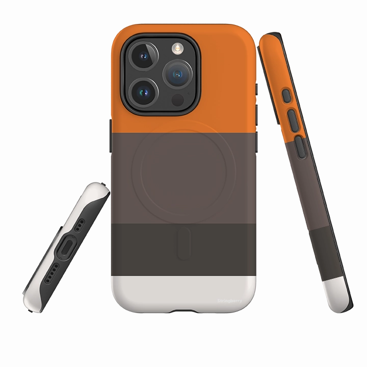 iPhone MagSafe Tough Case -  Los Angeles Chroma Clean Texture