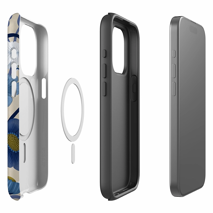 iPhone MagSafe Tough Case -  Hera By Nina Pace Modern Look Soft Finish Texture