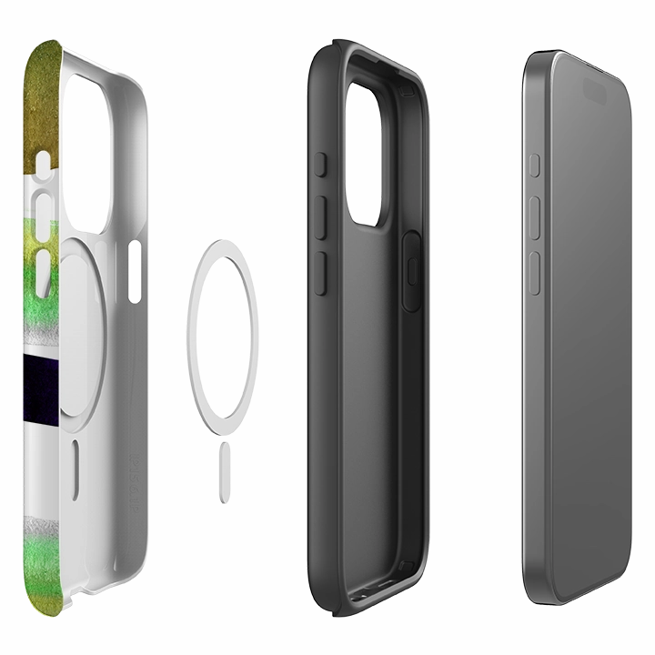 iPhone MagSafe Tough Case -  Garden Painting By Kitty Joseph Port Protection Smooth Layer Texture