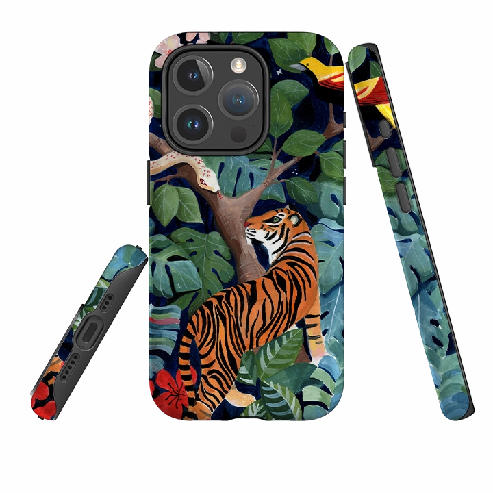 iPhone MagSafe Tough Case - Paradise By Bex Parkin Color Finish Marble Pattern