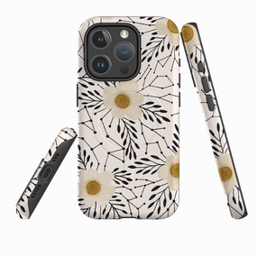 iPhone MagSafe Tough Case -  Delicate Floral By Nina Pace Vivid Design Texture Modern Touch