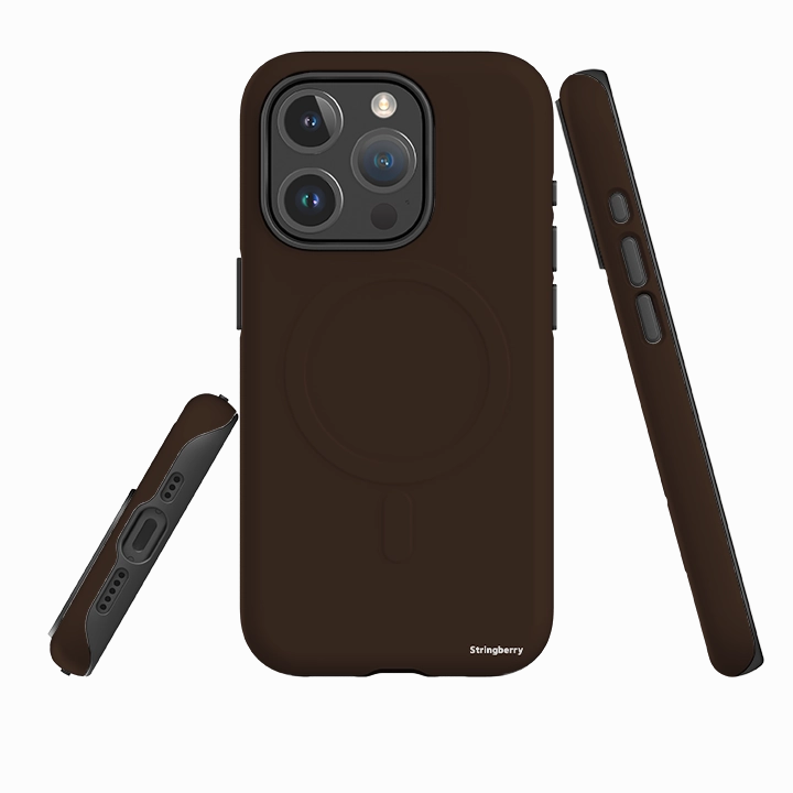 Protective Outline iPhone MagSafe Tough Case -  Dubai Brown